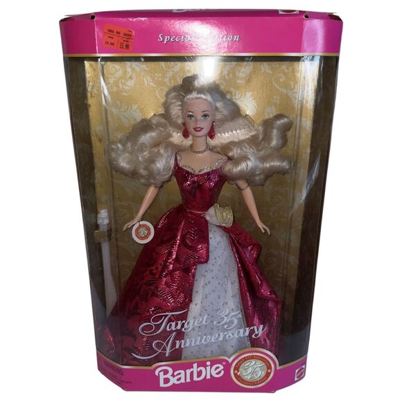 Mattel Target 35th Anniversary Exclusive Special Edition Barbie Doll #16485 NRFB - Picture 5 of 16